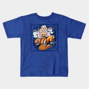 Mermaid Clown-fish Kids T-Shirt